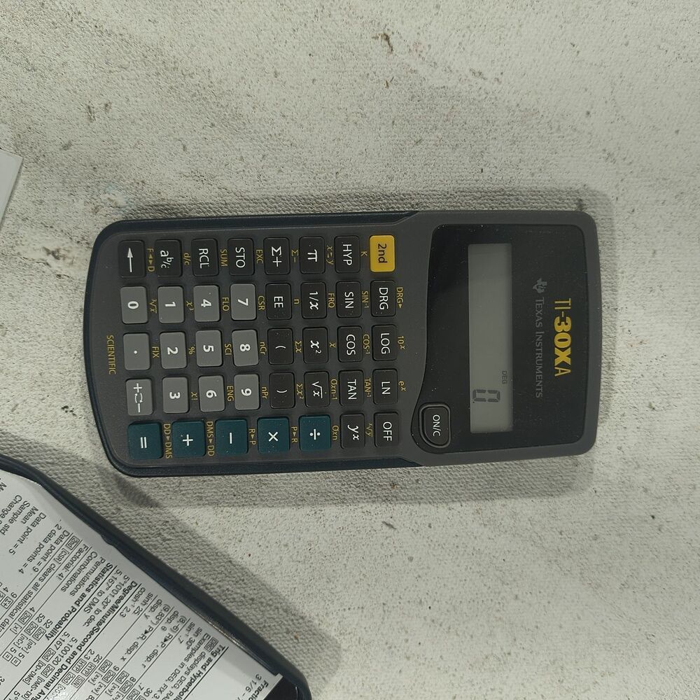 Texas Instruments TI-30Xa Scientific Calculator - Picture 3 of 5